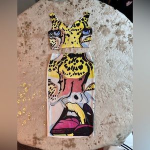 Fashion skirt and top